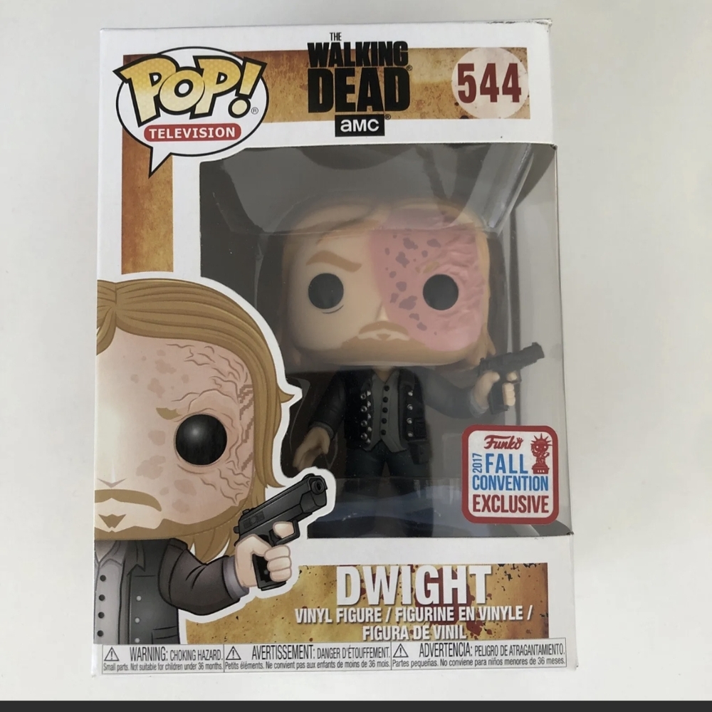 Dwight NYCC 2017 Fear The Walking Dead Funko Pop Vinyl Figure 544 Vaulted Rare.